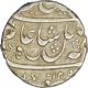 Silver One Rupee coin of Murshidabad mint of Bengal Presidency.