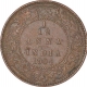 Copper One Twelfth Anna Coin of King Edward VII of Calcutta Mint of 1904.