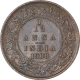 Bronze One Twelfth Anna Coin of King Edward VII of Calcutta Mint of 1908.