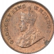 Bronze One Twelfth Anna Coin of King George V of Bombay Mint of 1926.