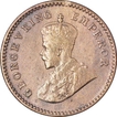 Bronze One Twelfth Anna Coin of King George V of Calcutta Mint of 1935.