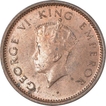 Bronze One Twelfth Anna Coin of King George VI of Bombay Mint of 1939.