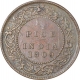 Bronze Half Pice Coin of King Edward VII of Calcutta Mint of 1909.