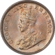 Bronze One Quarter Anna Coin of King George V of Calcutta Mint of 1934.