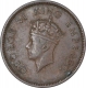 Bronze One Quarter Anna Coin of King George VI of Calcutta Mint of 1939.