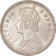 Silver Two Annas Coin of Victoria Empress of Calcutta Mint of 1886.