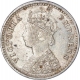 Silver Two Annas Coin of Victoria Empress of Bombay Mint of 1896.