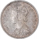 Rare Silver Two Annas Coin of Victoria Empress of Calcutta Mint of 1900.