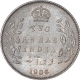 Silver Two Annas Coin of King Edward VII of Calcutta Mint of 1906.