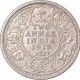 Silver Two Annas Coin of King George V of Calcutta Mint of 1913.