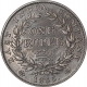 Silver One Rupee Coin of King William IIII of Calcutta Mint of 1835.