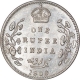 Silver One Rupee Coin of King Edward VII of Bombay Mint of 1906.