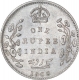 Silver One Rupee Coin of King Edward VII of Bombay Mint of 1909.