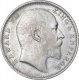 Silver One Rupee Coin of King Edward VII of Bombay Mint of 1909.