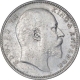 Silver One Rupee Coin of King Edward VII of Bombay Mint of 1910.