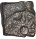 Copper Coin of Maharathis of Andhra.