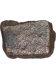 Copper Square Coin of Ujjaini Region of City State.