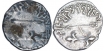 Silver Drachma Coins of Nahapana of Western Kshatrapas.