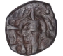 Copper Quarter Coin of Vasudeva I of Kushan Dynasty.