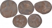 Lead  Coins of Ishvaku Dynasty.