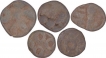 Lead  Coins of Ishvaku Dynasty.