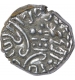 Silver Drachma Coin of Krishnaraja of Kalachuris of Mahishmati.