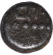 Debased Silver Dramma Coin of Samanta Narayana of Yadavas of Devagiri Feudatory.