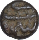 Copper One Sixth Falus Coin of Burhan Nizam Shah II of Ahmadnagar Sultanate.