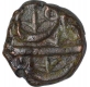 Copper One Third Falus Coin of Murtada Nizam Shah II of Ahmadnagar Sultanate.