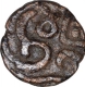 Copper Half Paisa Coin of Taj al Din Firuz Shah of Bahamani Sultanate.