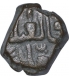 Copper One Quarter Gani Coin of  Ala al Din Ahmad Shah I of Bahamani Sultanate.