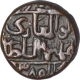 Copper Half Gani Coin of Shihab al Din Ahmad Shah I of Bahamani Sultanate.