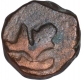 Copper One Sixth Gani Coin of Mahmud Shah of Bahamani Sultanate.