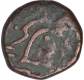 Copper Two Third Falus Coin of Muhammad Adil Shah of Bijapur Sultanate.