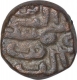 Copper Half Falus Coin of Shams al Din Muzaffar Shah I of Gujarat Sultanate.