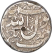 Silver One Rupee Coin of Jahangir of Ahmadnagar Mint.