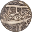 Silver One Rupee Coin of Jahangir of Kalima Type.