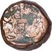 Copper Dam Coin of Shah Jahan of Daryakot Mint.