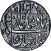 Silver Rupee Coin of Shah Jahan of Daulatabad Mint.