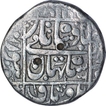 Silver One Rupee Coin of Shah Jahan of Surat Mint.