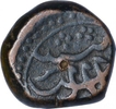 Copper Paisa Coin of Aurangzeb Alamgir of Macchlipattan Mint.