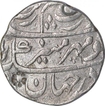 Silver One Rupee Coin of Aurangzeb of Akbarnagar Mint.