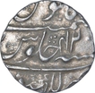 Silver One Rupee Coin of Aurangzeb of Lakhnau Mint.