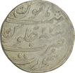 Silver One Rupee Coin of Auranagzeb of Surat  Mint.