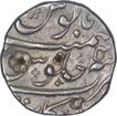 Silver One Rupee Coin of Farrukhsiyar of Arkat Mint.