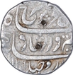 Silver One Rupee Coin of Farrukhsiyar of Khujista Bunyad Mint.