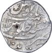 Silver One Rupee Coin of Farrukhsiyar of Khujista Bunyad Mint.