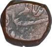 Copper Dam Coin of Alamgir II of Surat Mint.