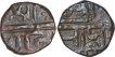 Copper Paisa Coins of Chhatrapati Shivaji of Maratha Confederacy.