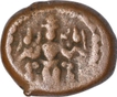 Copper Kasu Coin of Madurai Nayakas.